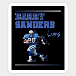 Barry Sanders || Lions Sticker